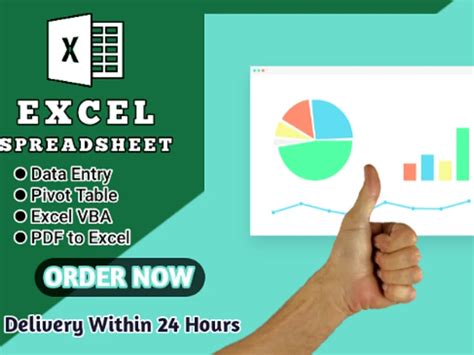 Excel spreadsheet, charts, graphs with 100 accuracy | Upwork