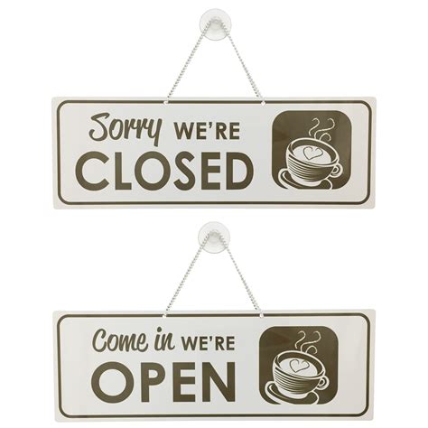 Cafe Open / Closed Notice