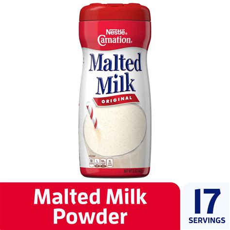 Nestle Carnation Original Malted Milk Powder Mix, 13 oz - Walmart.com