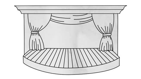 How to draw a Stage - My How To Draw