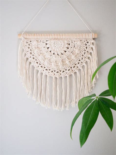 Crochet and Macrame Wall Hanging Patterns - Beautiful Dawn Designs