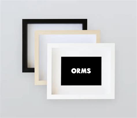 Standard Box Frame | Orms Print Room & Framing