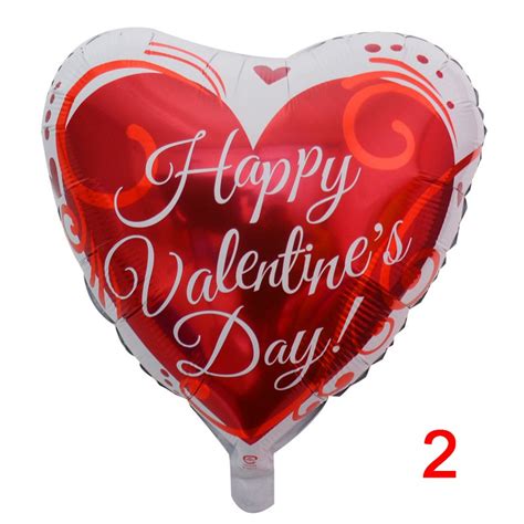 18 Inch I Love You Heart Shaped Valentine's Day Decoration Balloons