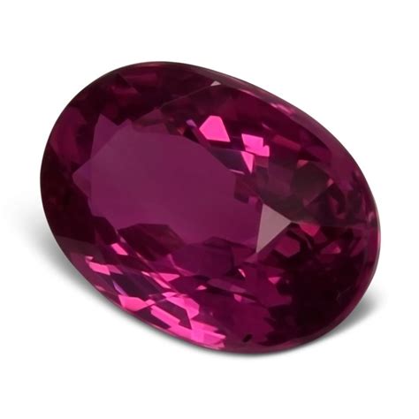 Natural Unheated Pink Sapphire purplish pink color oval shape 1.63 ...