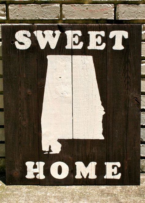 Rustic Sweet Home Alabama Sign on Etsy, $65.00 | Sweet home alabama, Sweet home, Etsy