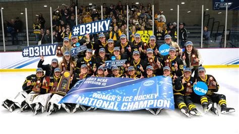 Gustavus Adolphus looking to defend women's D-III college hockey national championship as one of ...