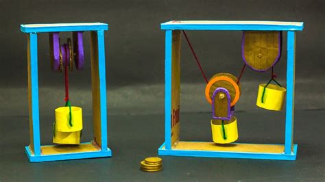 School Science Projects | Pulley | Simple Machine - YouTube