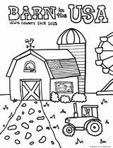 Coloring Page – Lewis County Fair sketch template