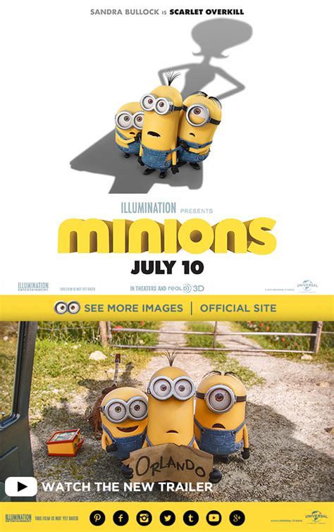 Brand New Minions Movie Trailer and Poster #Minions - Classy Mommy