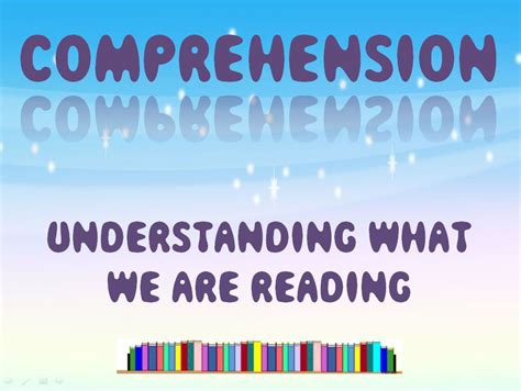 Comprehension - MargD Teaching Posters