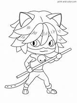 Miraculous Tales Of Ladybug & Cat Noir coloring Pages  Print And sketch template