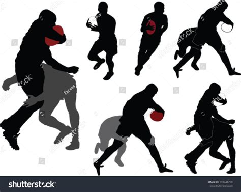 Rugby Collection Vector Stock Vector (Royalty Free) 193741268