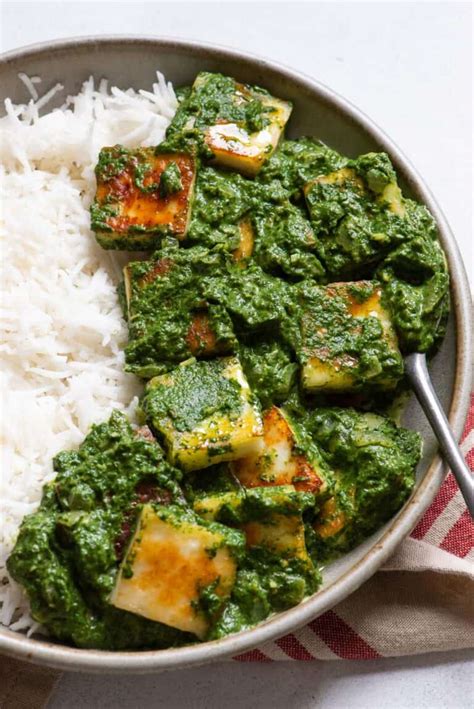 Easy Palak Paneer Recipe | Healthy Nibbles by Lisa Lin by Lisa Lin