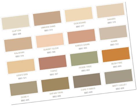 Plascon Colour Chart | Your Local Paint & Hardware Store