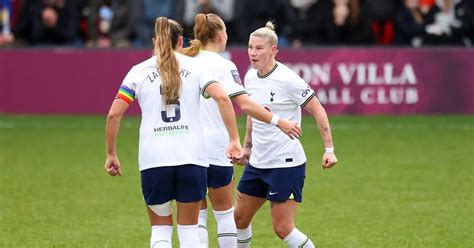 Beth England scores on debut in Villa loss but Tottenham fall to fifth ...