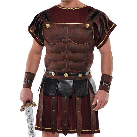 Adult Mens Ancient Roman Greek Gladiator Solider Armour Chest Fancy Dress Outfit 809801710886 | eBay