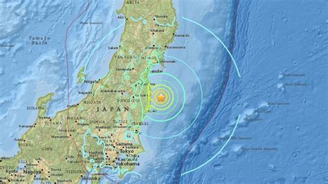 Tsunami Warning Lifted After Earthquake Off Japan's Coast : The Two-Way : NPR