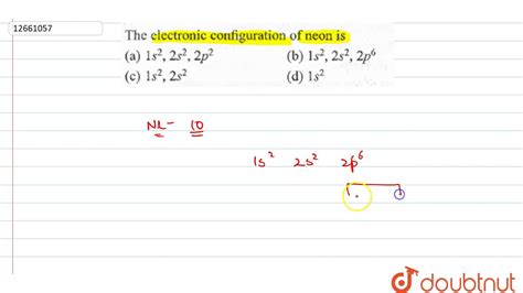 Electron Configuration Of Neon Long Form | worksheet today