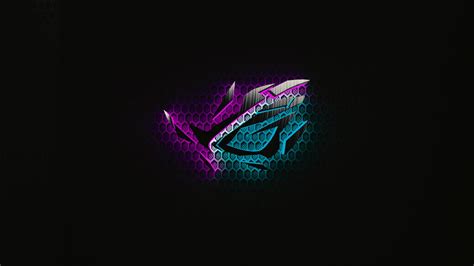 ROG Republic Of Gamers RGB Logo 4K Quality Live Wallpaper | 3840x2160