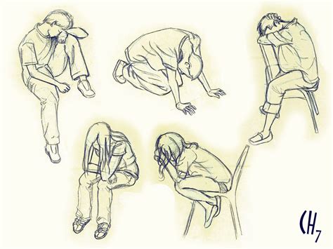 Figure Drawing Sad by on DeviantArt play Sad Anime Pose Reference (20 min) - Cartoon Video ...