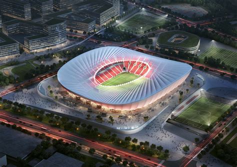 Shanghai Pu Dong Football Stadium - Architizer