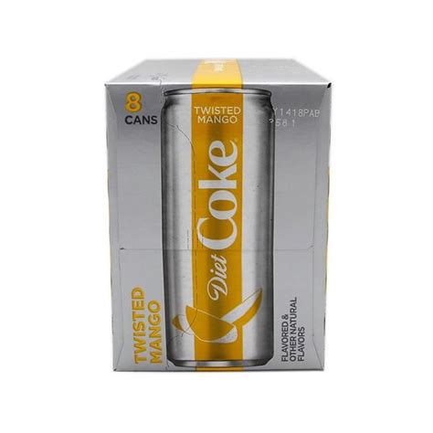 Diet Coke Twisted Mango Cola 8Pk | Hy-Vee Aisles Online Grocery Shopping