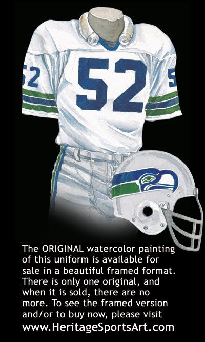 Seattle Seahawks Uniform and Team History | Heritage Uniforms and ...