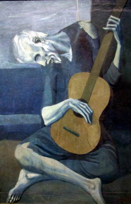 one artist a day: Pablo Picasso / Monochromatic Painting