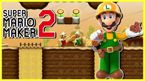Super Mario Maker 2 Fun! - Super Worlds - World 2 - Part 2 - YouTube