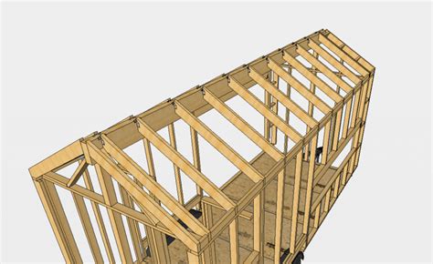 What size ridge beam for 2×4, 2×6, 2×8, 2×10 rafter - Civil Sir