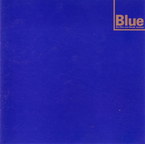 Derek Jarman - Blue (1993, CD) | Discogs