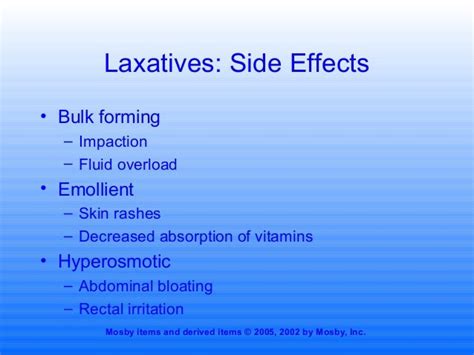 Laxatives