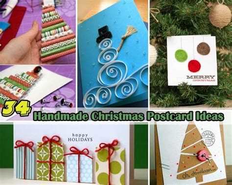 34 Adorable DIY Christmas Postcard Ideas - Amazing DIY, Interior & Home ...