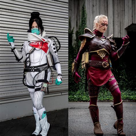 Wanted to show you guys my two Wraith cosplays from Apex Legends. : r ...