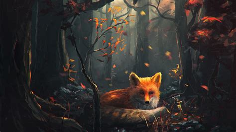 2048x1152 Fox Art 2048x1152 Resolution HD 4k Wallpapers, Images, Backgrounds, Photos and Pictures