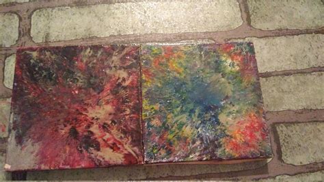 4x4 Abstract Canvas Arts by ShellyKsShop on Etsy Abstract Canvas Art, 4x4, Handmade Gifts ...