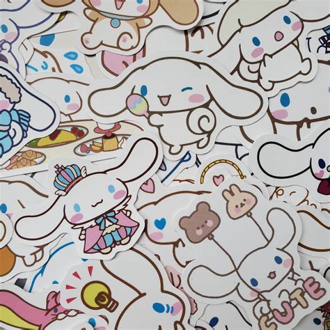Sanrio Japan Cinnamoroll Big Sticker Sheet Kawaii Anime Stickers | My ...