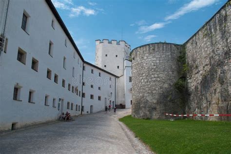 Inside Hohensalzburg Castle Stock Image - Image of europe, stony: 18303567