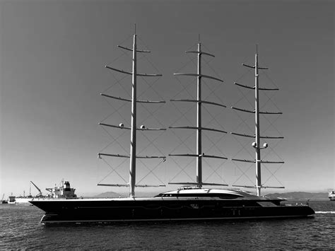 BLACK PEARL Yacht • Oleg Burlakov $200M Sailing SuperYacht