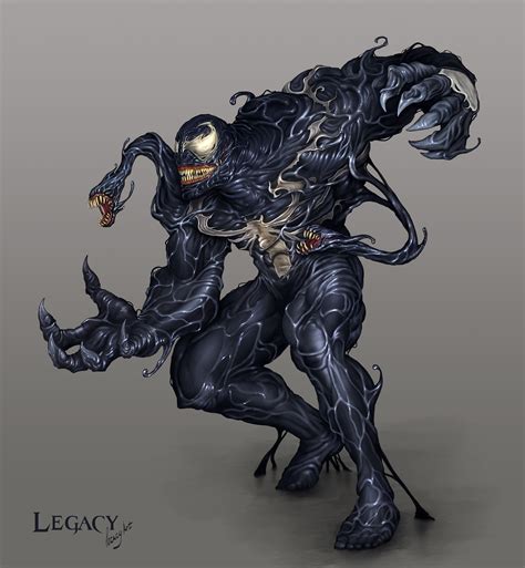 ArtStation - Venom Fan Art, Legacy 777 | Symbiotes marvel, Marvel comic ...