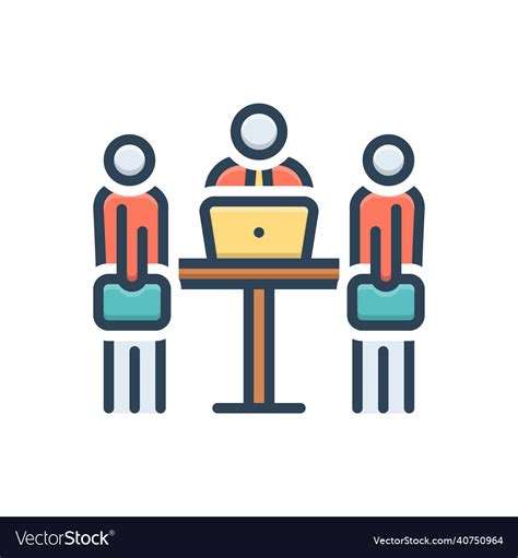 Meeting Royalty Free Vector Image - VectorStock