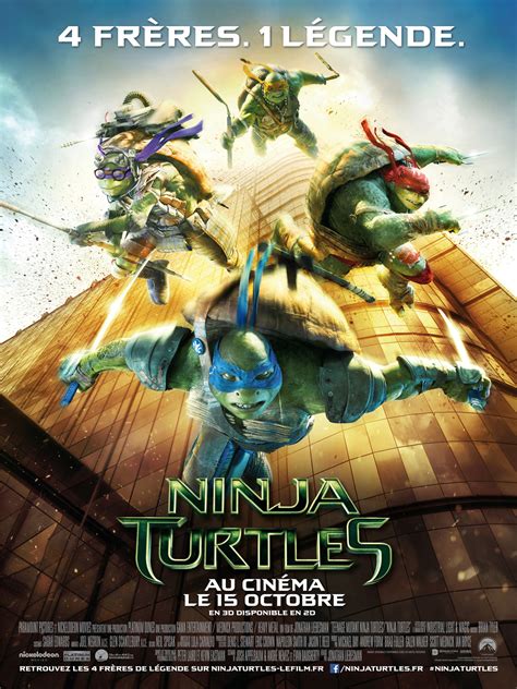 Les Ninja Turtles prêtes à l'attaque sur l'affiche définitive - Actus ...