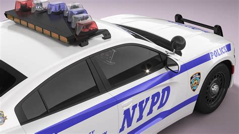 Dodge Charger NYPD - 3D Model by 3dacuvision