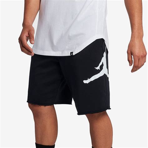 Mens Clothing - Jordan Jumpman Fleece Short - Black - Shorts | Pro:Direct Soccer