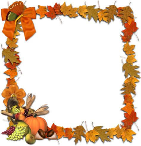 BrokenSky: Fall'n for Autumn cluster frame freebies