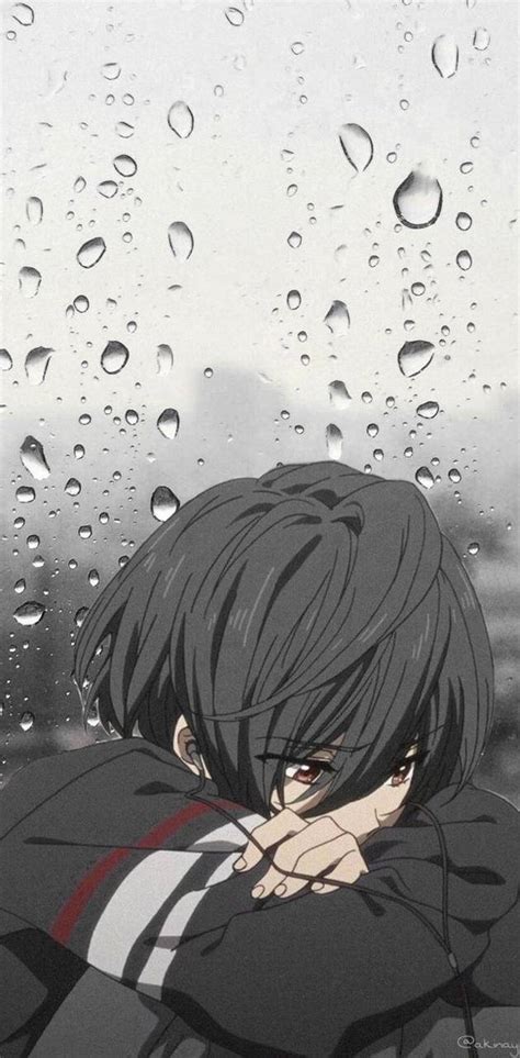 Download Sad Ikuya Alone Boy Anime Wallpaper | Wallpapers.com