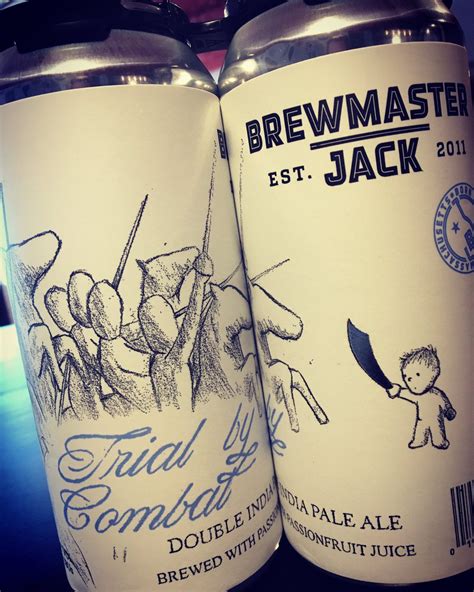 Review: Trial by Combat DIPA by Brewmaster Jack - Beer God Blog