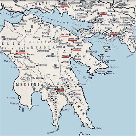 Peloponnesian War Battles | List of Battles in the Peloponnesian War ...