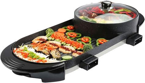 Non-Stick Deep Dish Heavy Duty Electric Skillet, Household Multi ...