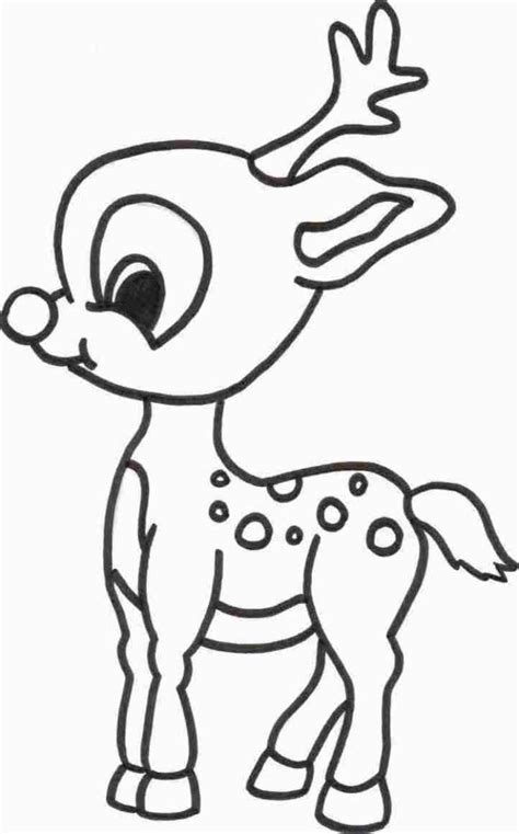 Reindeer coloring pages to download and print for free